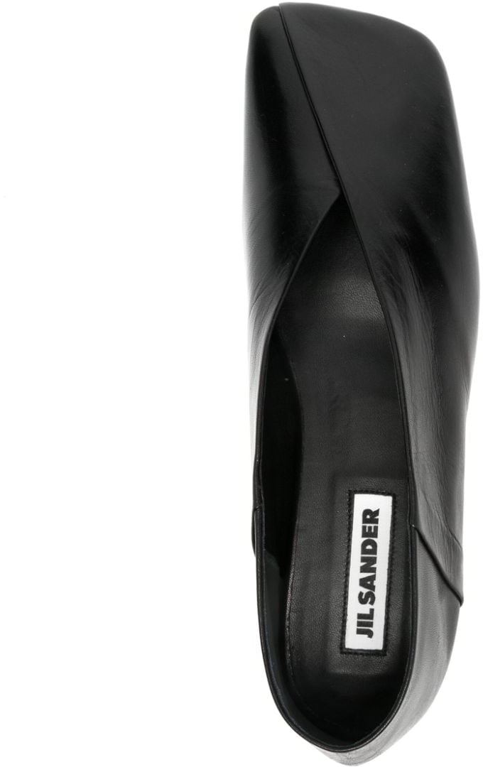 Jil Sander Flat Shoes Black Zwart