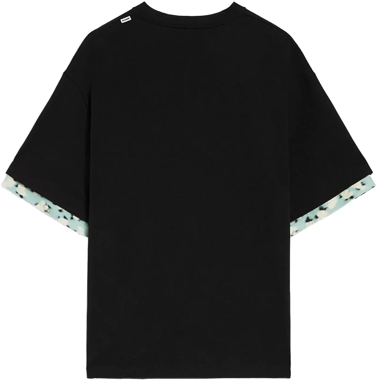 Jil Sander T-shirt Cn Black Zwart