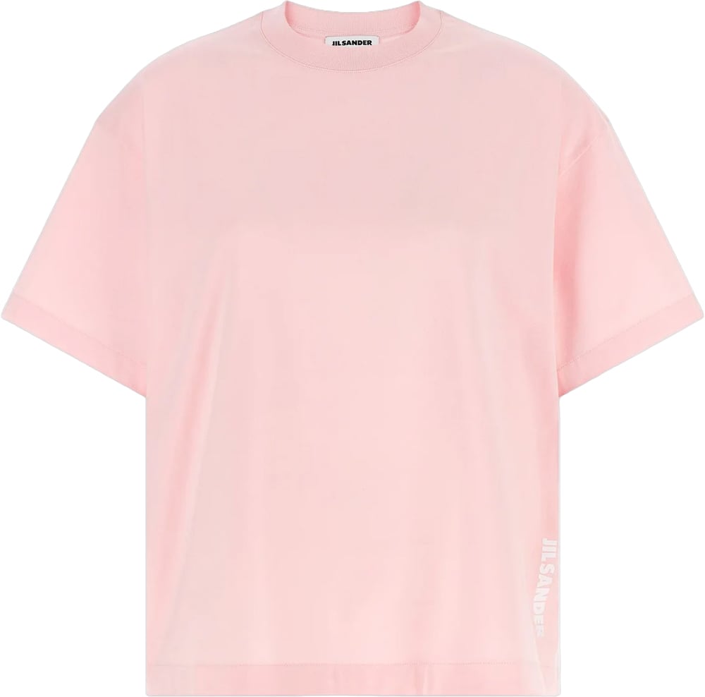 Jil Sander LOGO PRINT T-SHIRT Roze