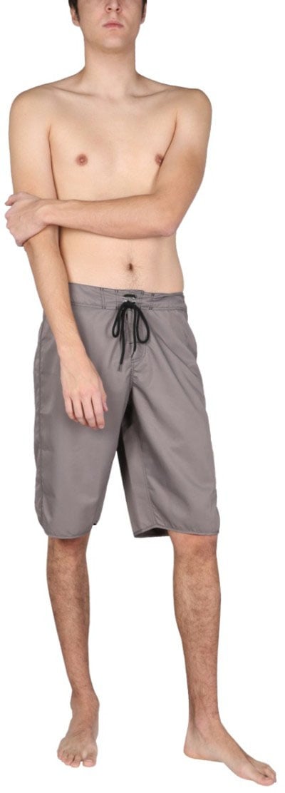 Jil Sander Knee-Length Swimwear With Front Lace Closure Grijs