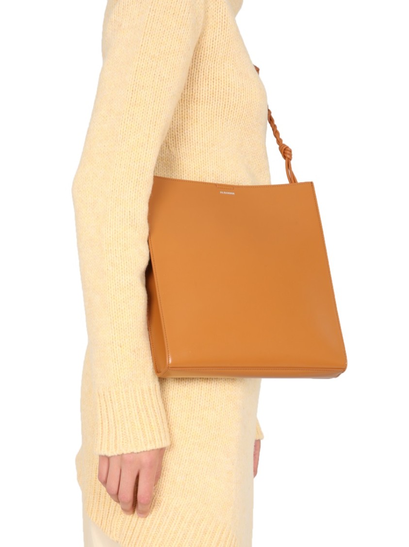 Jil Sander Long Asymmetric Sweater Neutraal