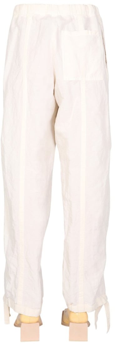 Jil Sander Relaxed Fit Trousers With Drawstring Waist Neutraal