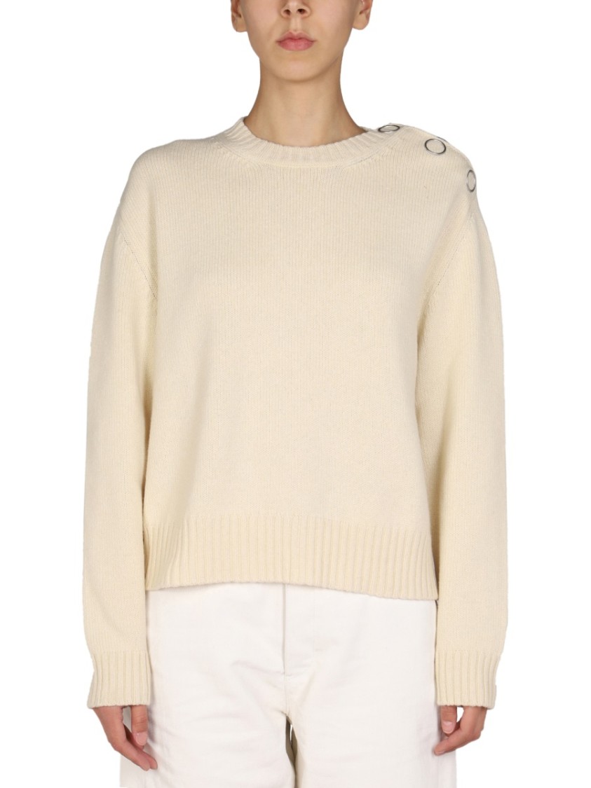 Jil Sander Buttons Shirt Neutraal