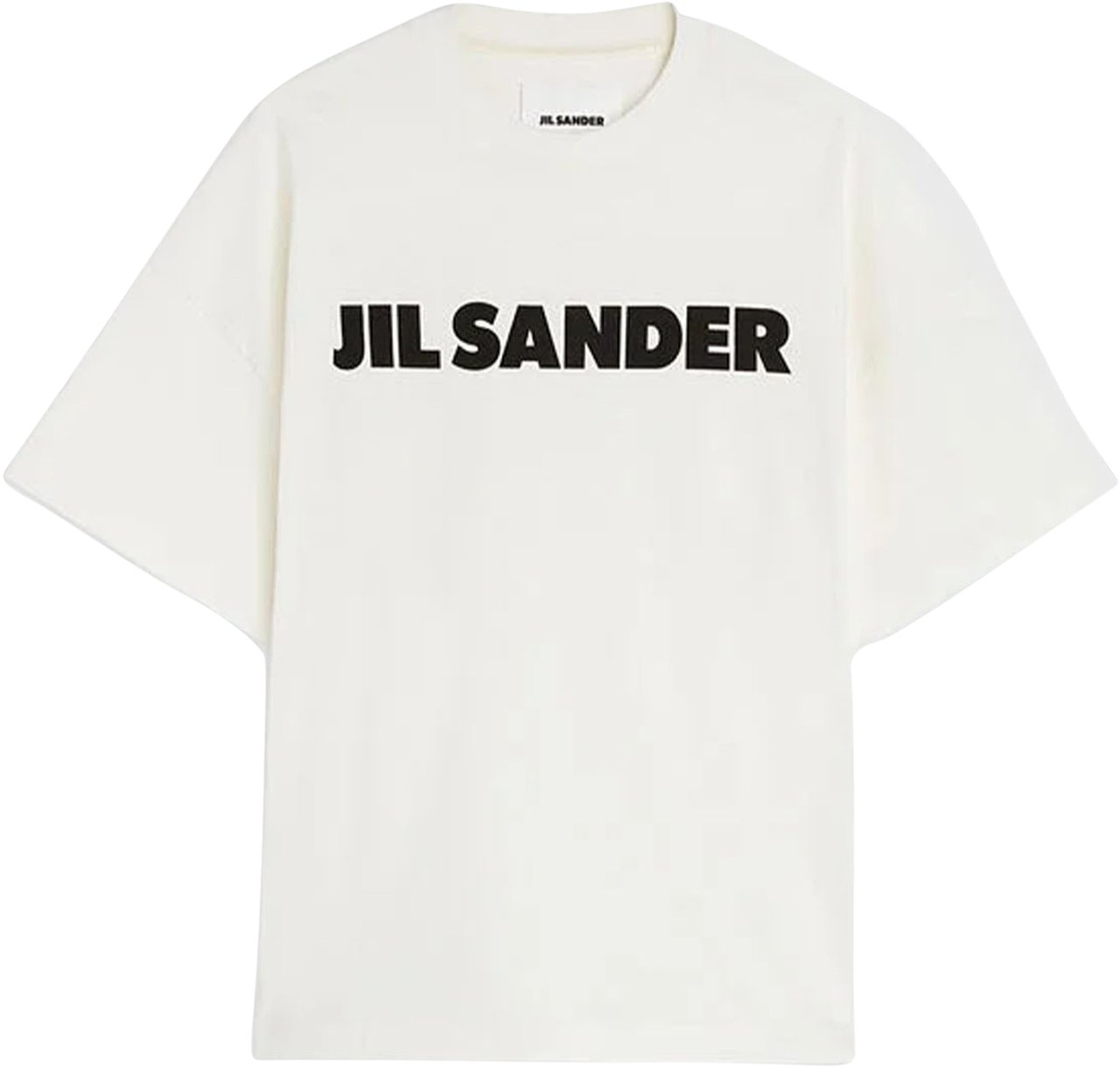 Jil Sander LOGO PRINT T-SHIRT WHITE Wit