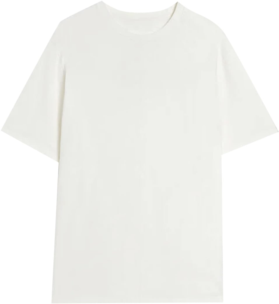 Jil Sander SEASONAL PRINT T-SHIRT WHITE Wit