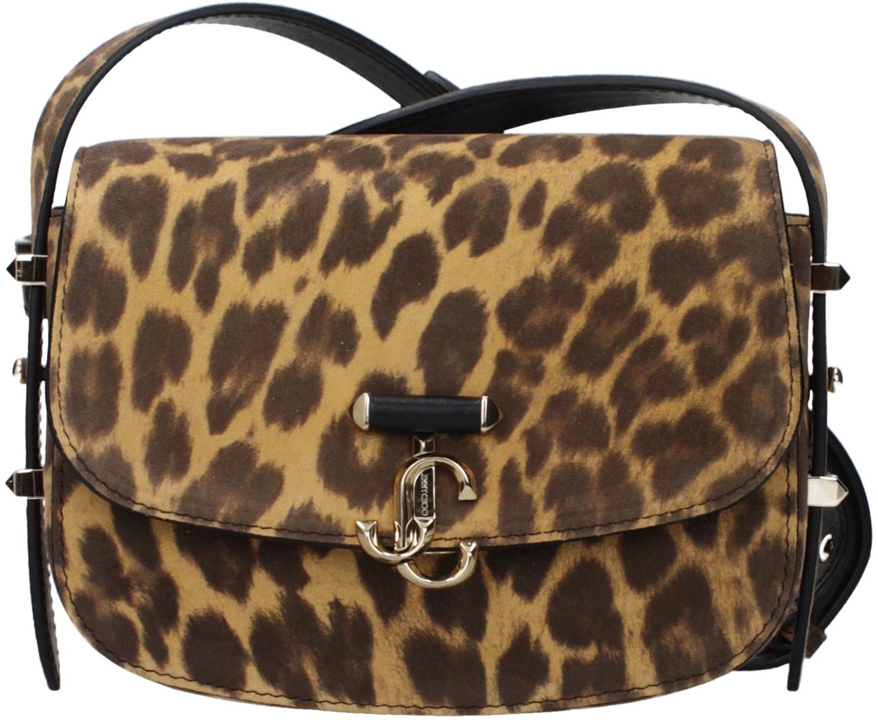 Jimmy Choo Brown Leather Crossbody Bag Bruin