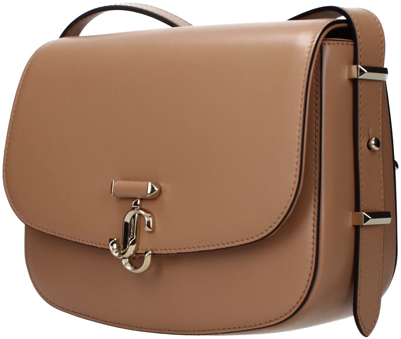 Jimmy Choo Brown Leather Crossbody Bag Bruin