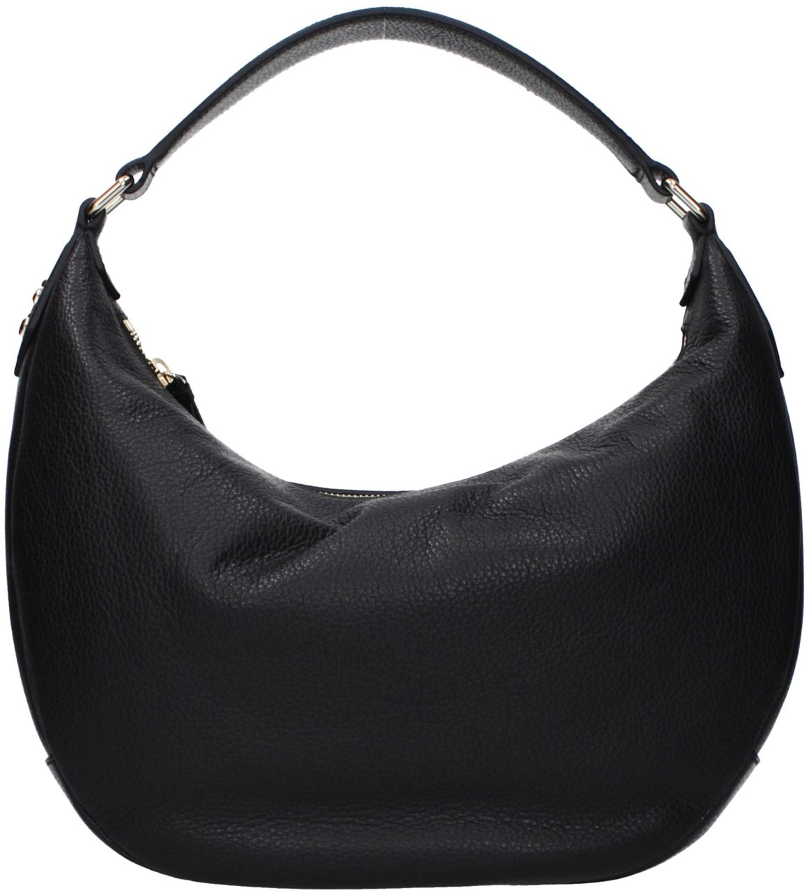 Jimmy Choo Black Leather Shoulder Bag Zwart