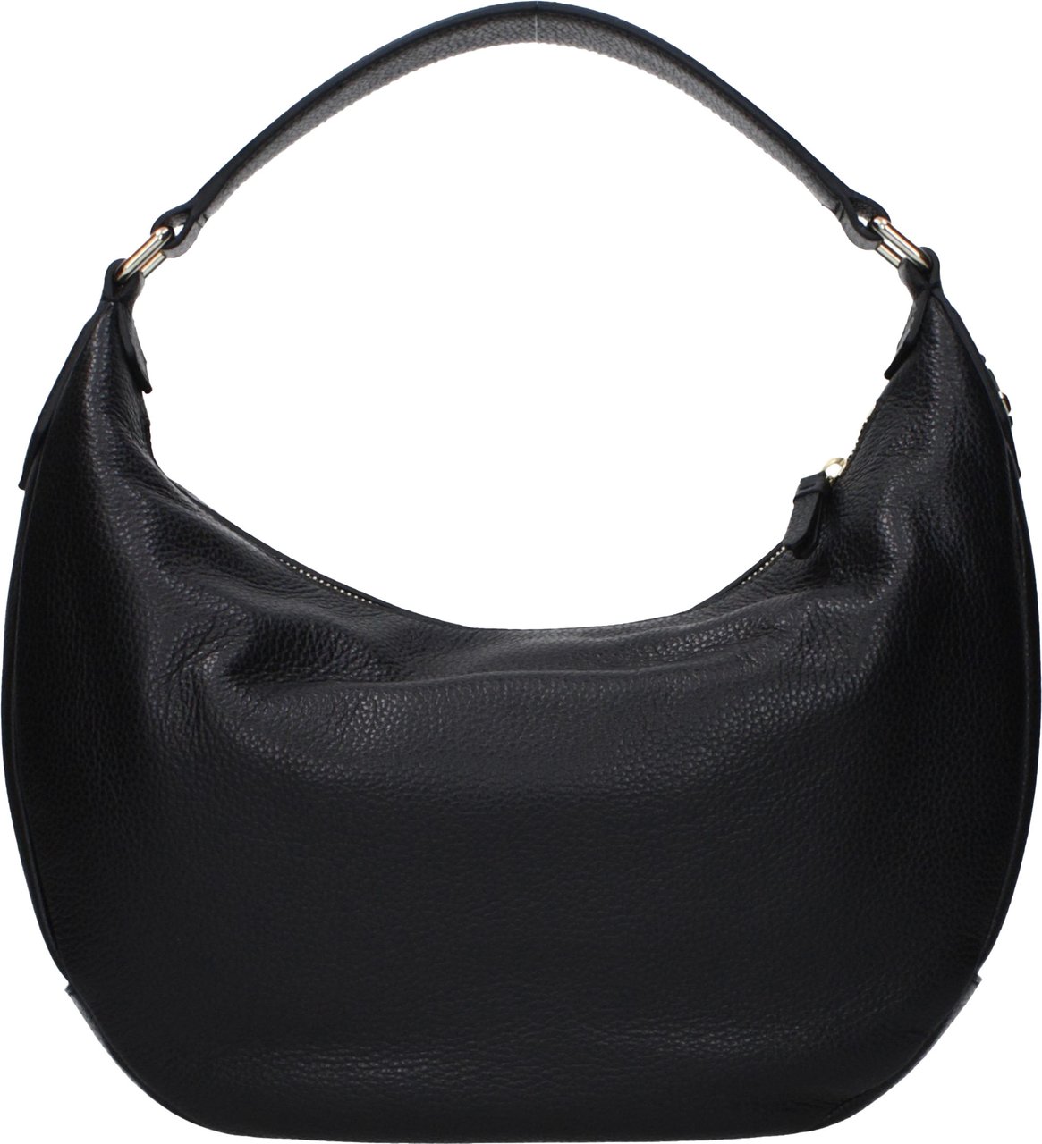Jimmy Choo Black Leather Shoulder Bag Zwart