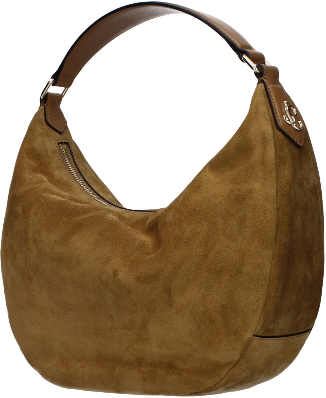 Jimmy Choo Brown Leather Shoulder Bag Bruin