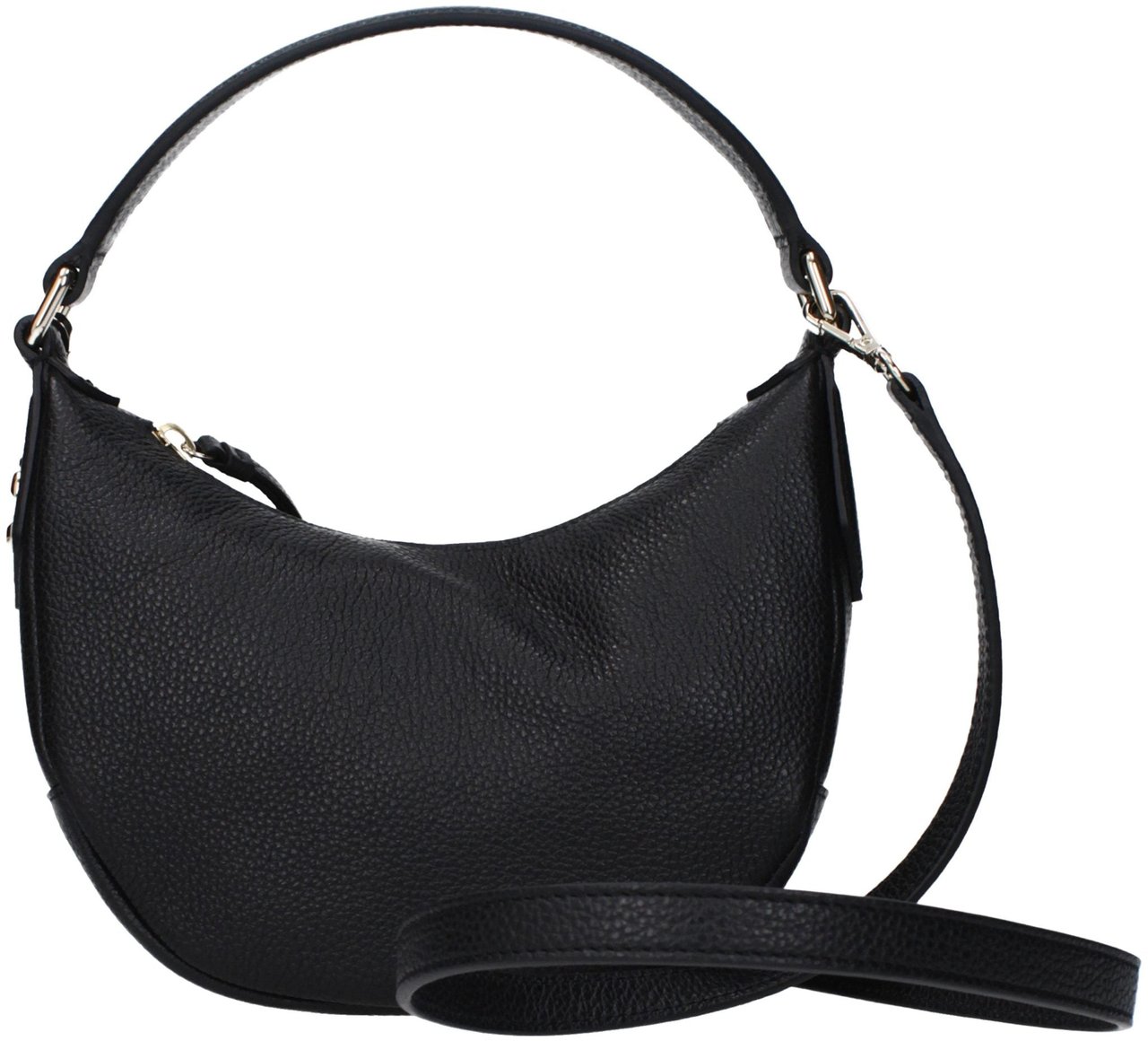 Jimmy Choo Black Leather Handbag Zwart