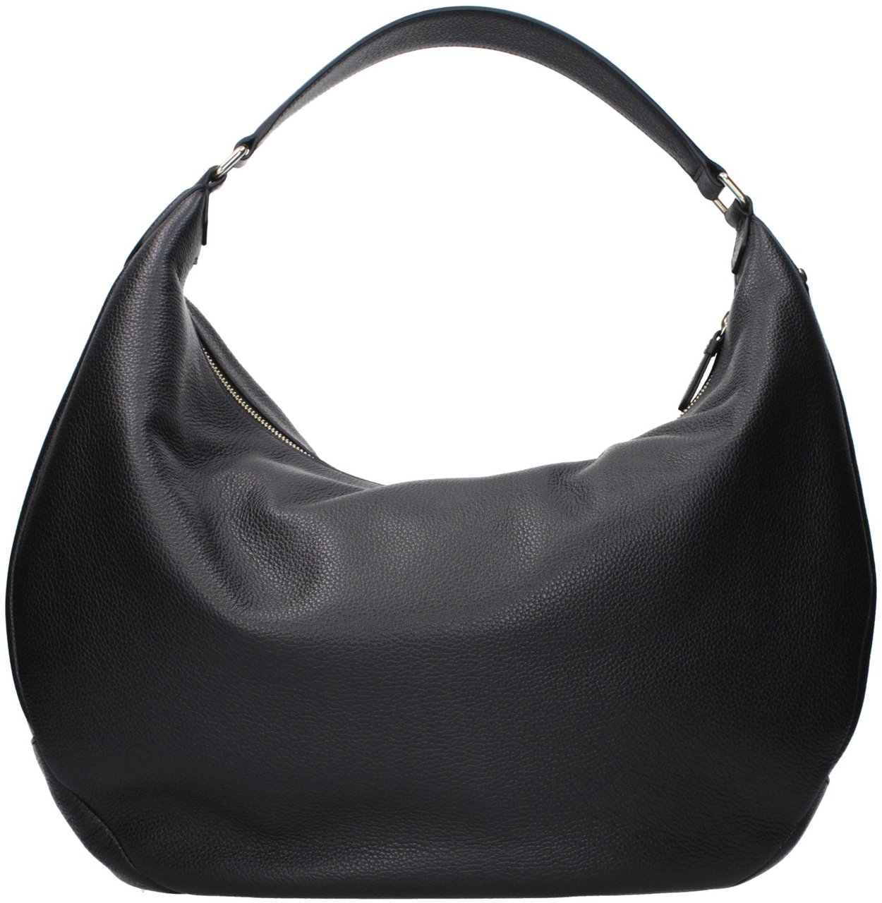 Jimmy Choo Black Leather Shoulder Bag Beige