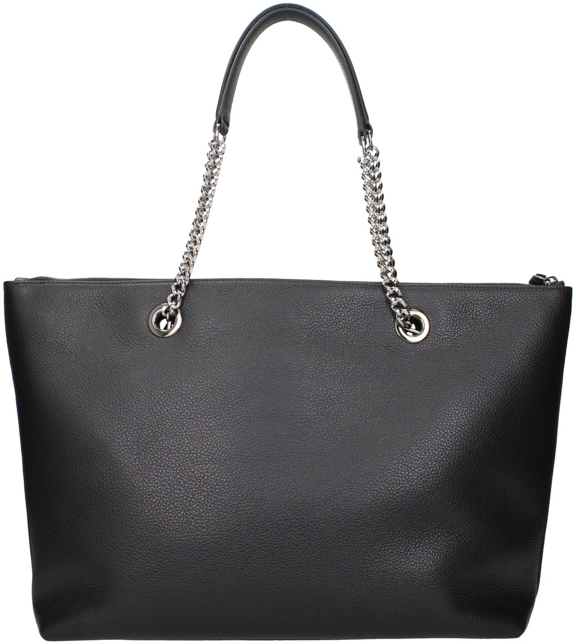 Jimmy Choo Black Leather Shoulder Bag Zwart