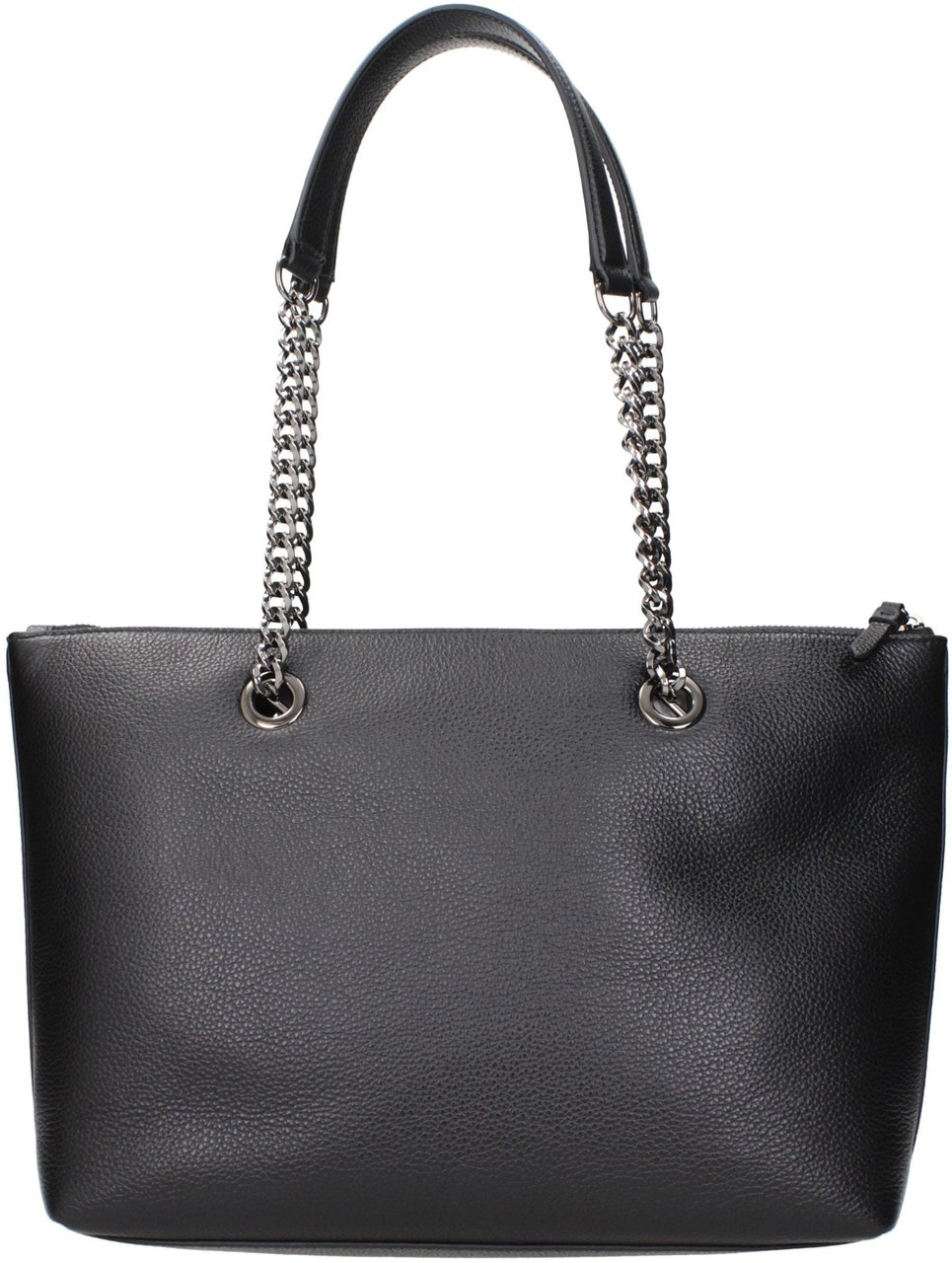 Jimmy Choo Black Leather Shoulder Bag Zwart