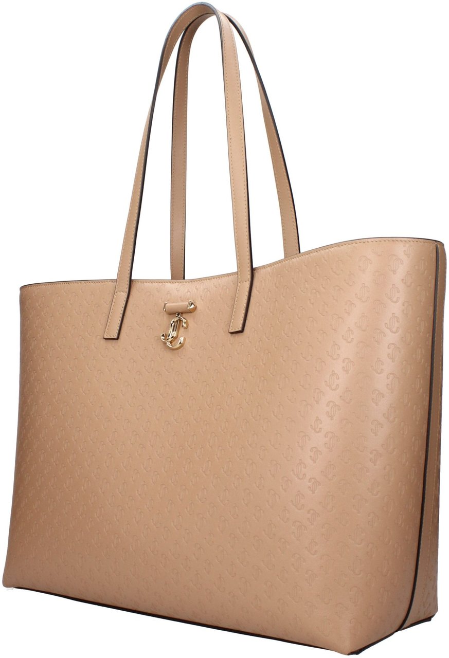 Jimmy Choo Brown Leather Shoulder Bag Bruin