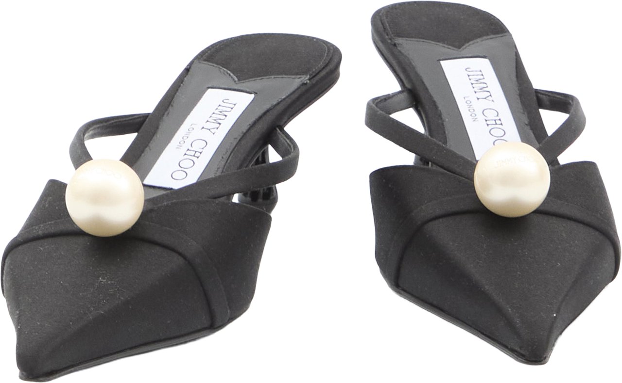 Jimmy Choo Sana Mule 50 Zwart