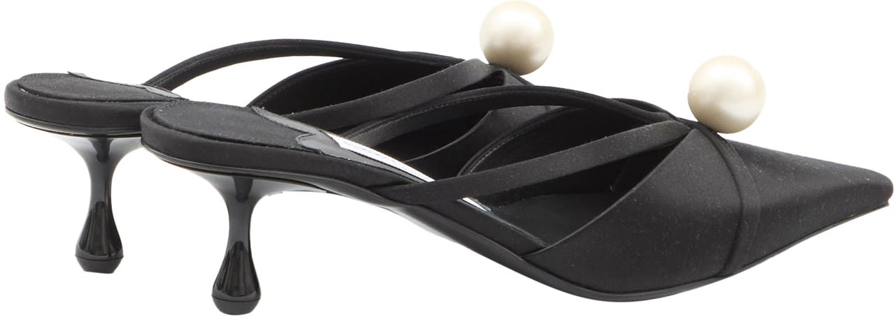 Jimmy Choo Sana Mule 50 Zwart