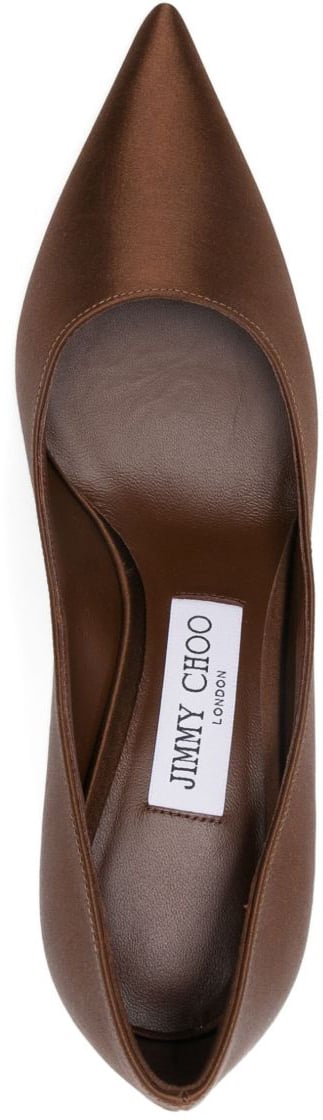 Jimmy Choo With Heel Bronze Bruin