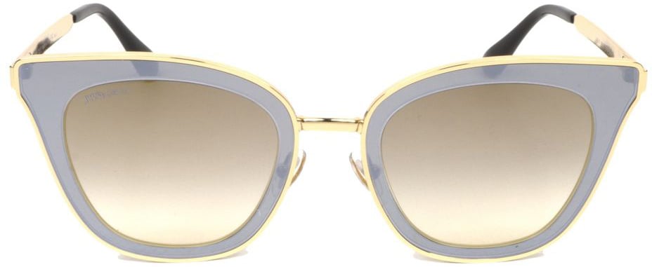 Jimmy Choo Gold Metal Sunglasses Goud