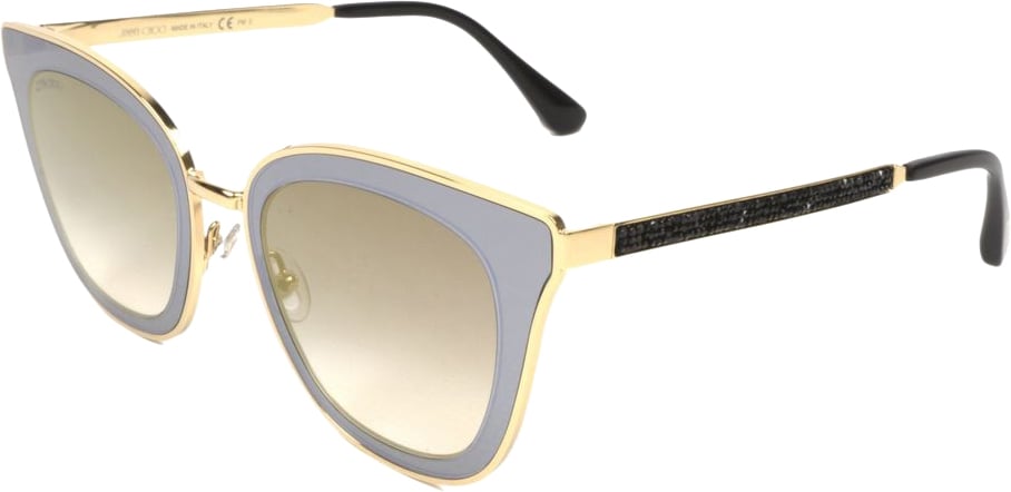 Jimmy Choo Gold Metal Sunglasses Goud