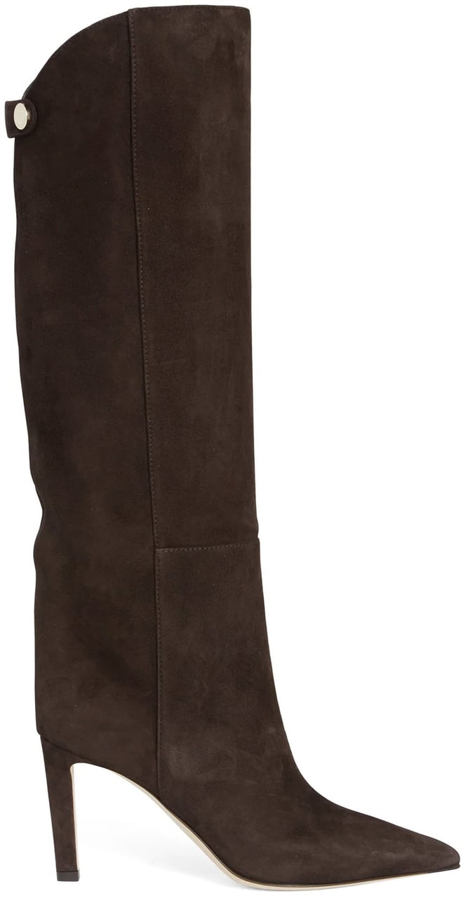 Jimmy Choo Jimmy Choo Alizze 85 Suede Boots Bruin