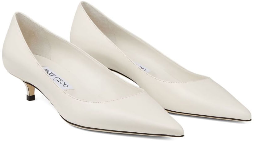 Jimmy Choo With Heel White Wit