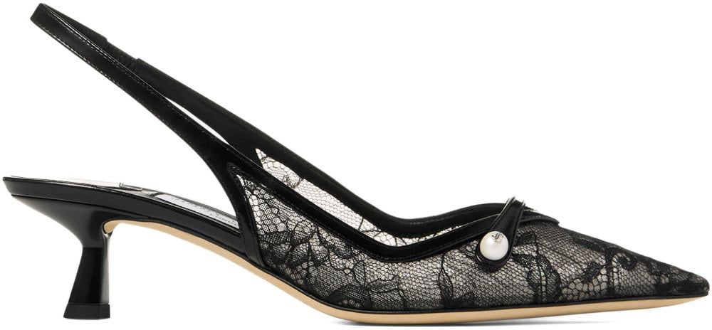 Jimmy Choo With Heel Black Zwart