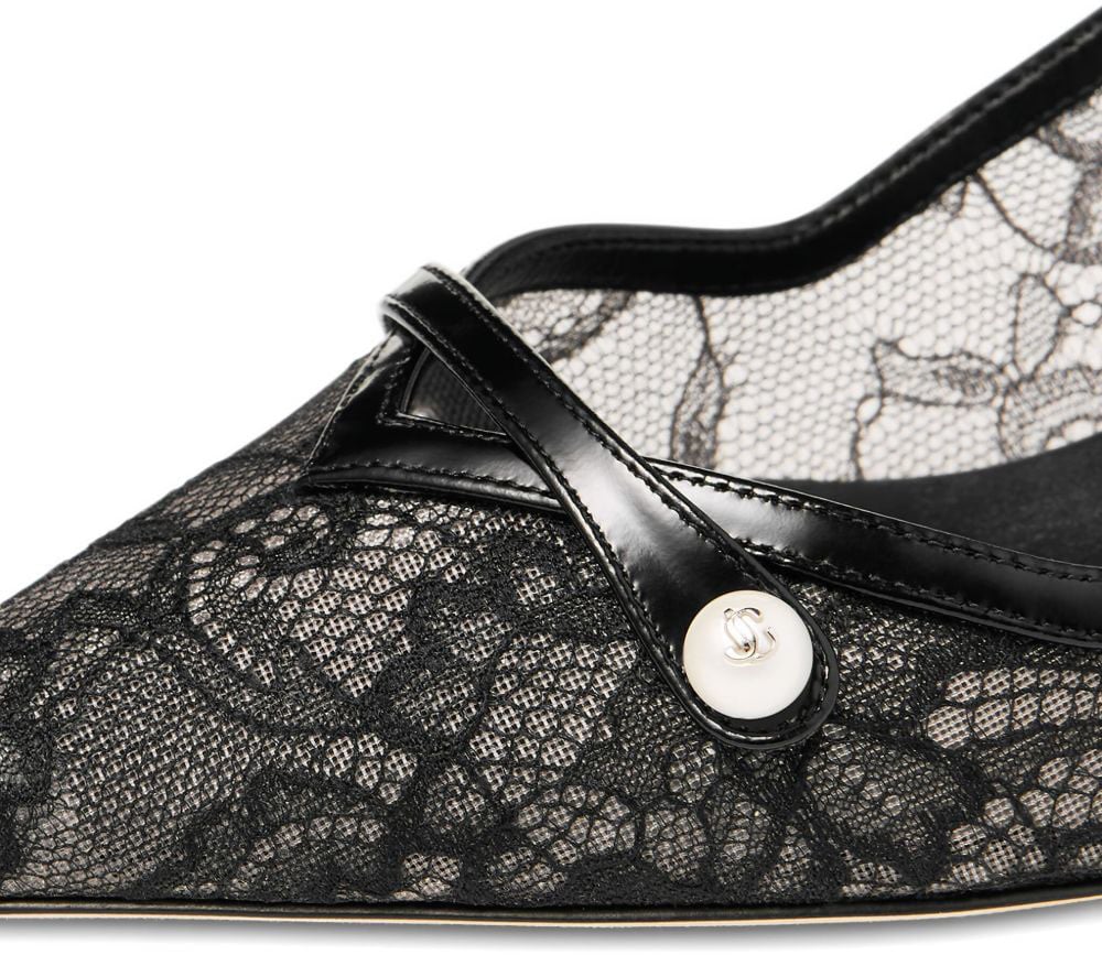 Jimmy Choo With Heel Black Zwart