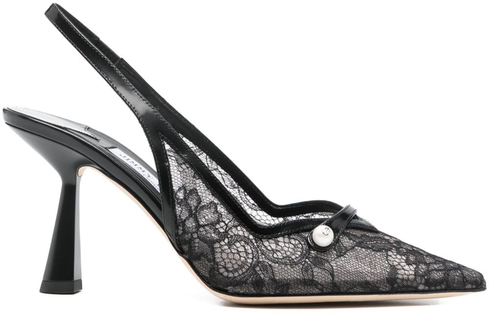 Jimmy Choo With Heel Black Zwart