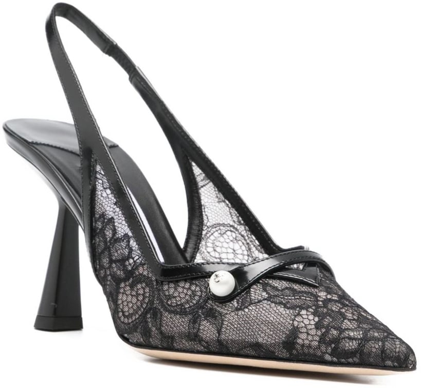 Jimmy Choo With Heel Black Zwart