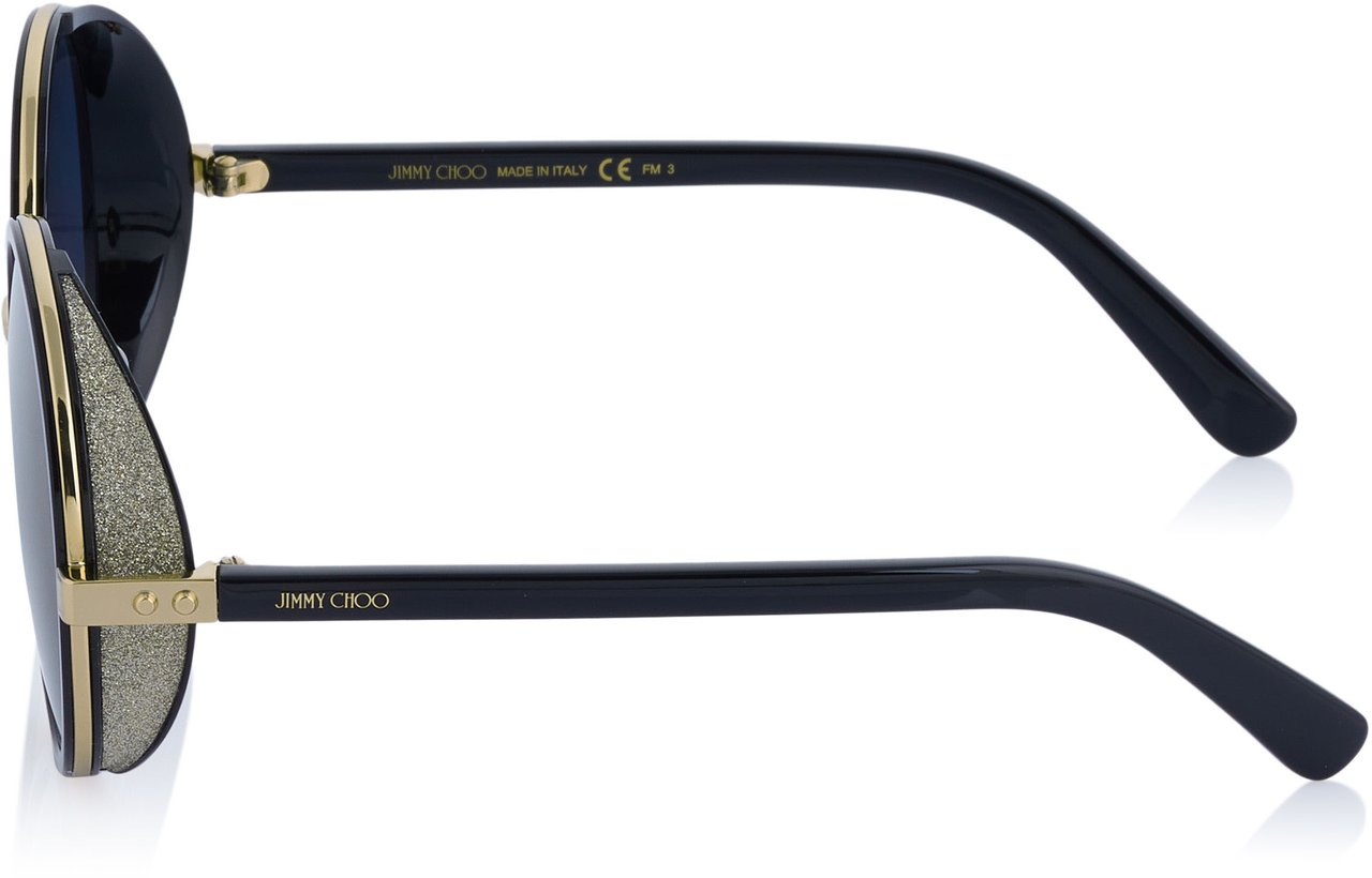 Jimmy Choo Sonnenbrille Zwart