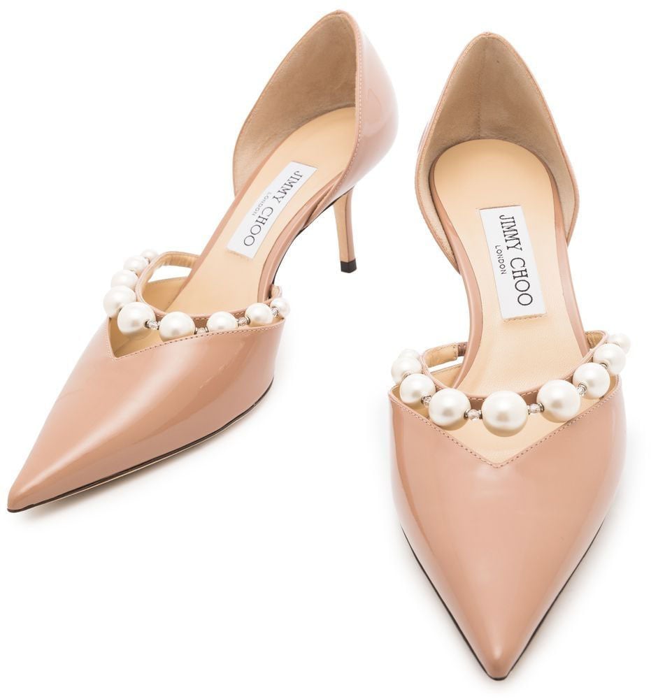 Jimmy Choo With Heel Powder Beige