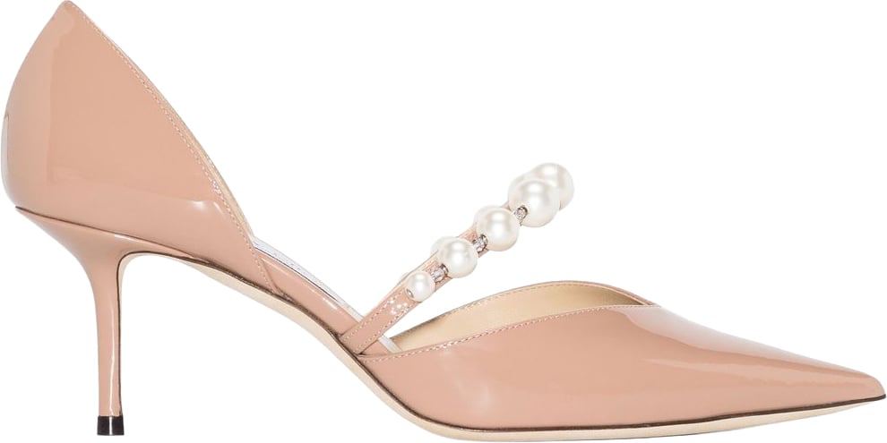 Jimmy Choo With Heel Powder Beige