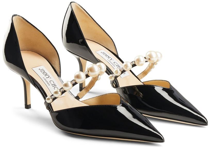 Jimmy Choo With Heel Black Zwart