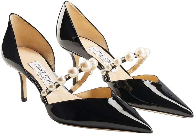 Jimmy Choo With Heel Black Zwart