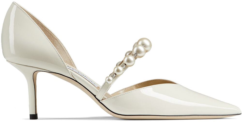 Jimmy Choo With Heel White Wit