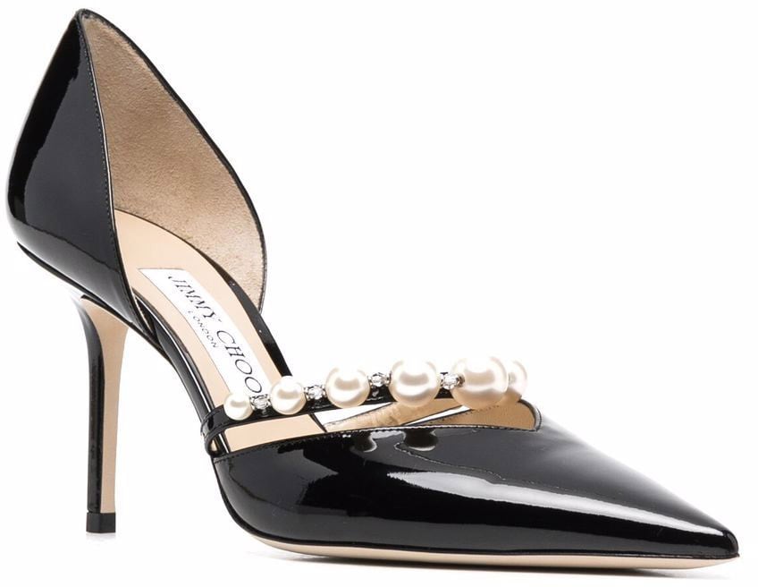 Jimmy Choo With Heel Nero Zwart