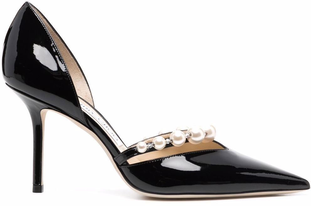 Jimmy Choo With Heel Nero Zwart