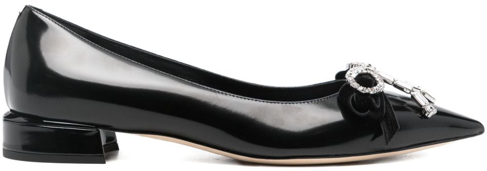Jimmy Choo Flat Shoes Black Zwart
