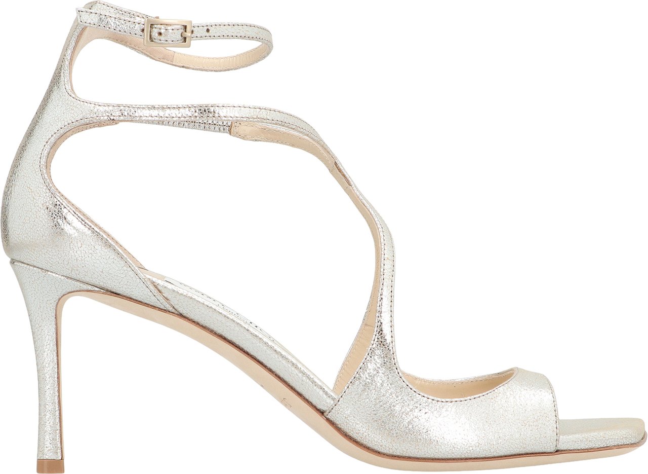 Jimmy Choo Azia leather sandals Goud