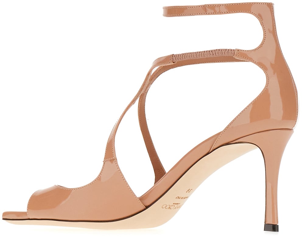 Jimmy Choo Jimmy Choo Biscuit leather Azia sandals Roze