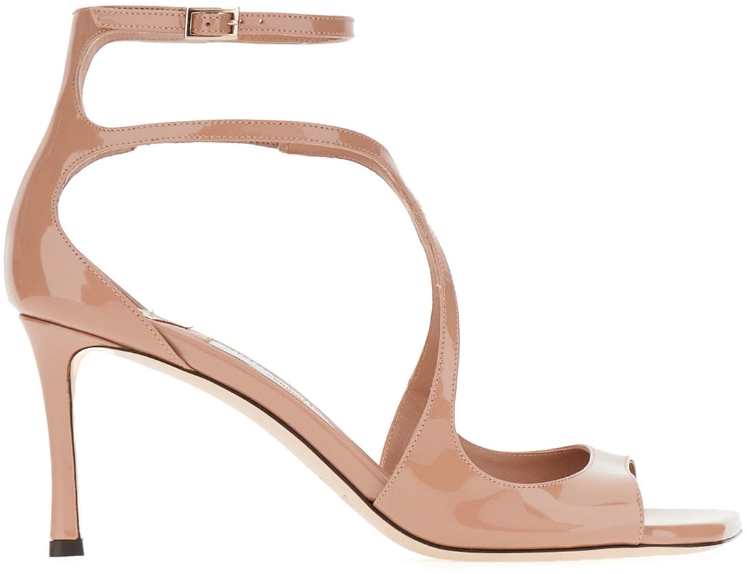 Jimmy Choo Jimmy Choo Biscuit leather Azia sandals Roze