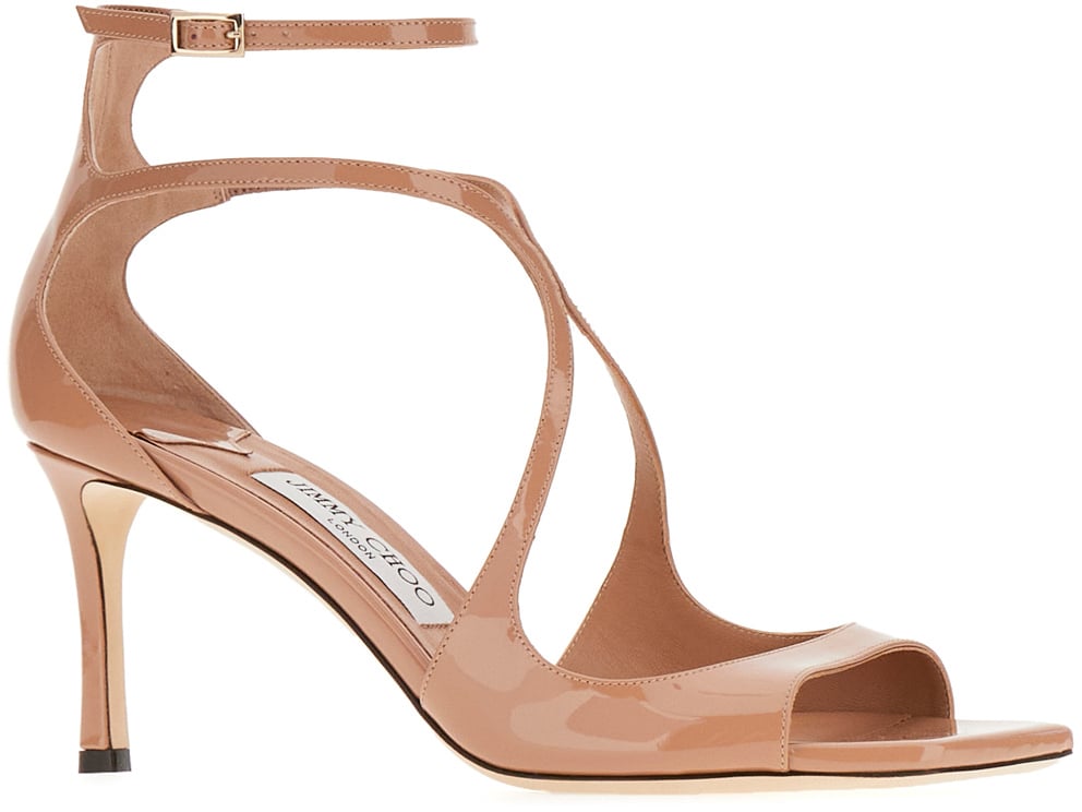 Jimmy Choo Jimmy Choo Biscuit leather Azia sandals Roze
