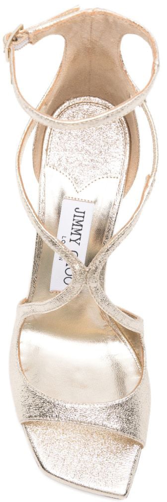 Jimmy Choo Sandals Grey Goud
