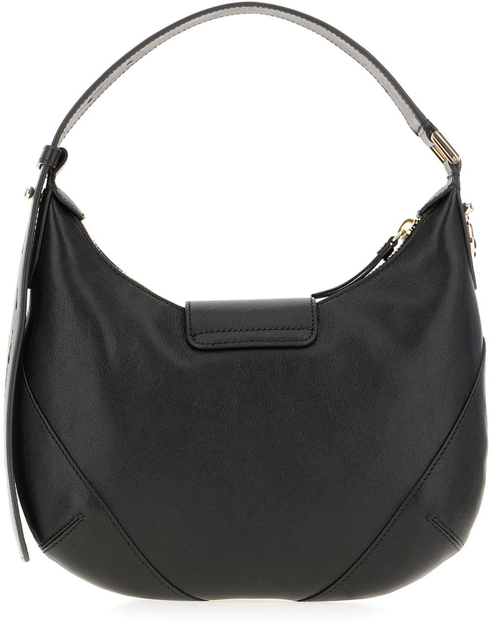 Jimmy Choo Jimmy Choo Black leather handbag Zwart