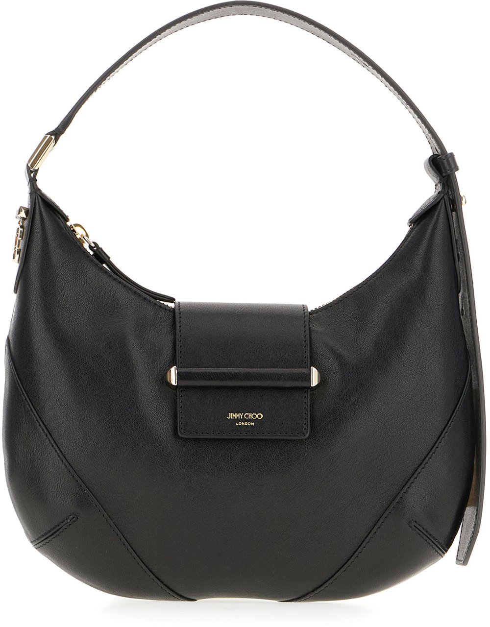 Jimmy Choo Jimmy Choo Black leather handbag Zwart