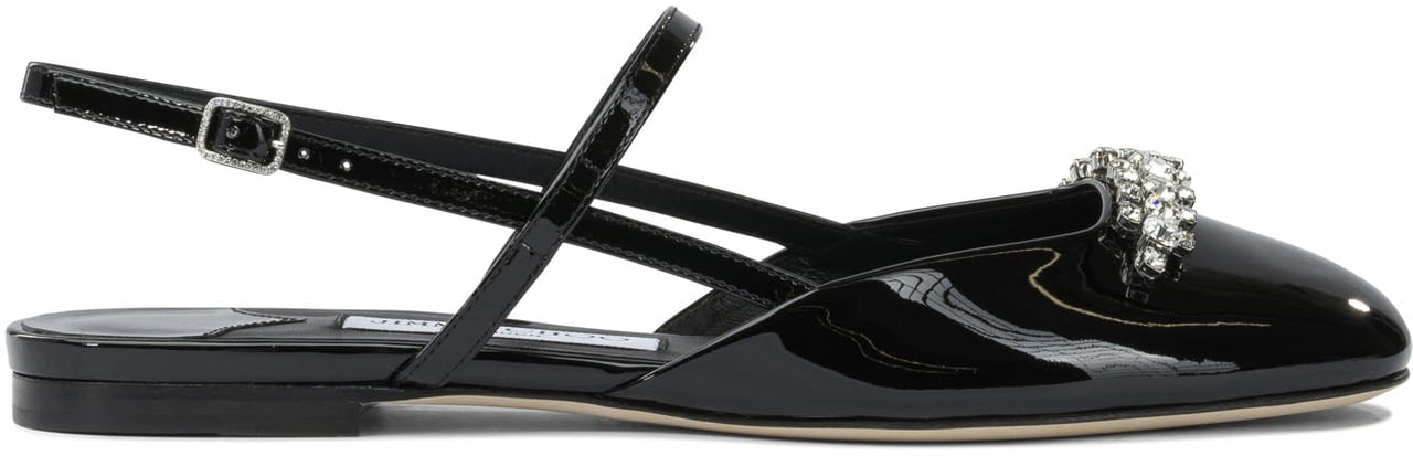 Jimmy Choo "Belinda" slingback ballet flats Zwart