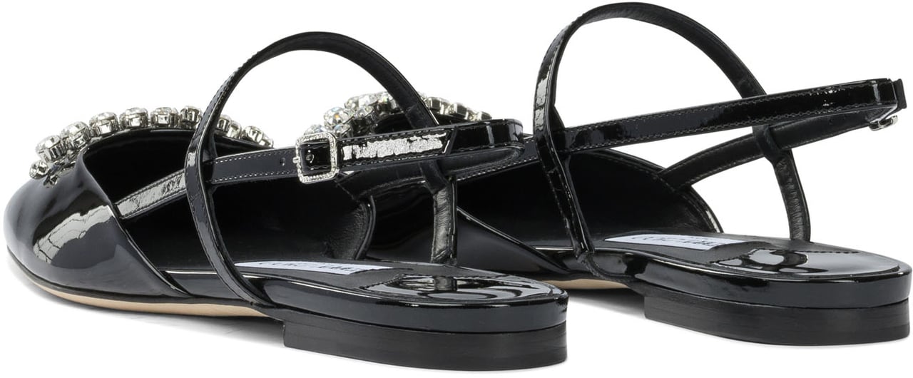 Jimmy Choo "Belinda" slingback ballet flats Zwart