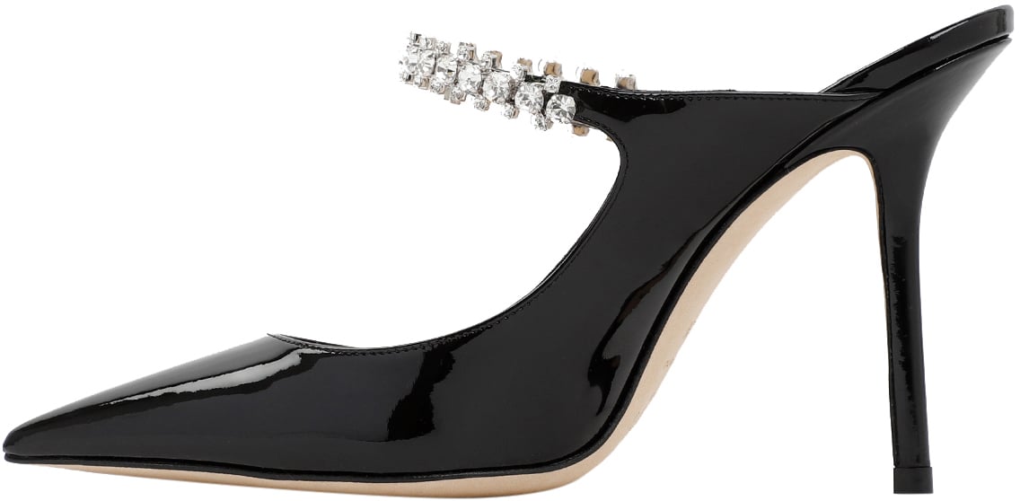 Jimmy Choo JIMMY CHOO BING100.PAT Zwart