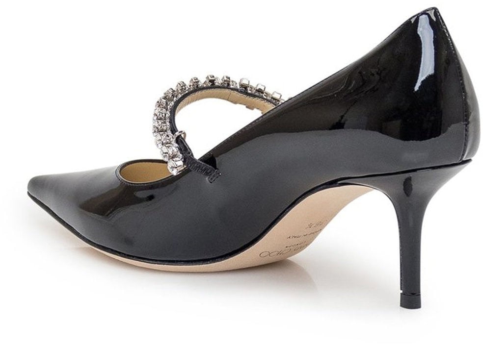 Jimmy Choo Jimmy Choo Bing Leather Pump Zwart